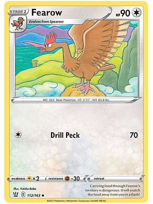 Fearow - 112/163 - Uncommon