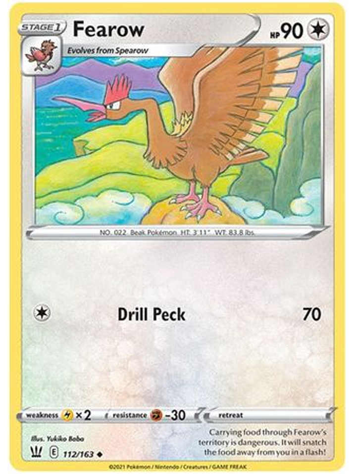 Fearow - 112/163 - Uncommon 1