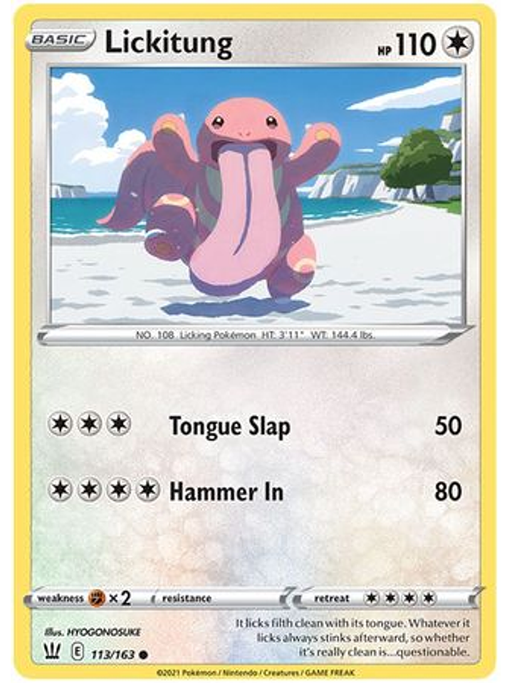 Lickitung - 113/163 - Common 1
