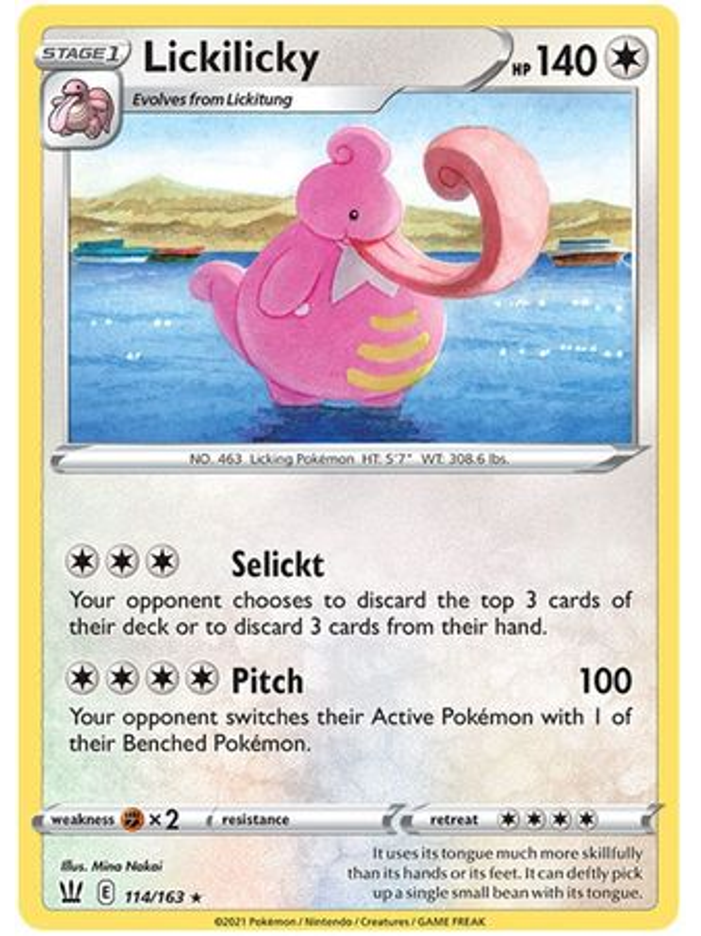 Lickilicky - 114/163 - Rare 1