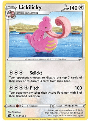 Lickilicky - 114/163 - Rare