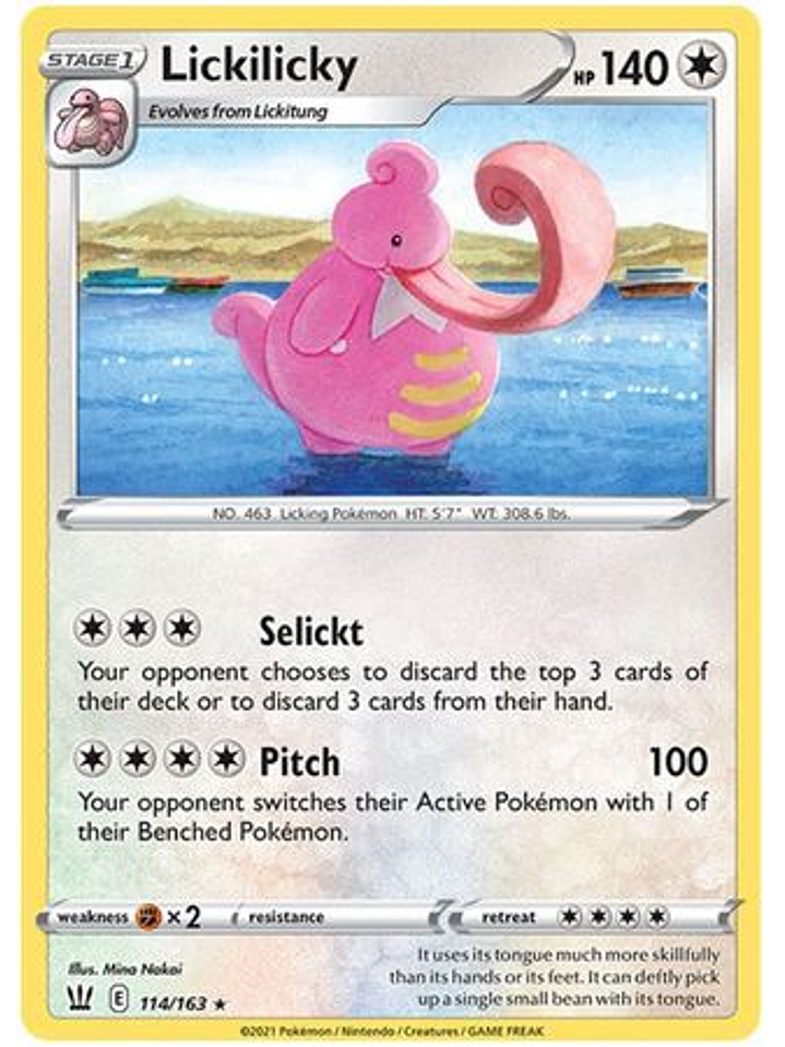 Lickilicky - 114/163 - Rare 1