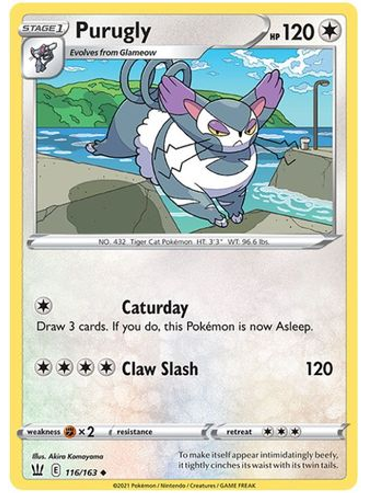 Purugly - 116/163 - Uncommon 1