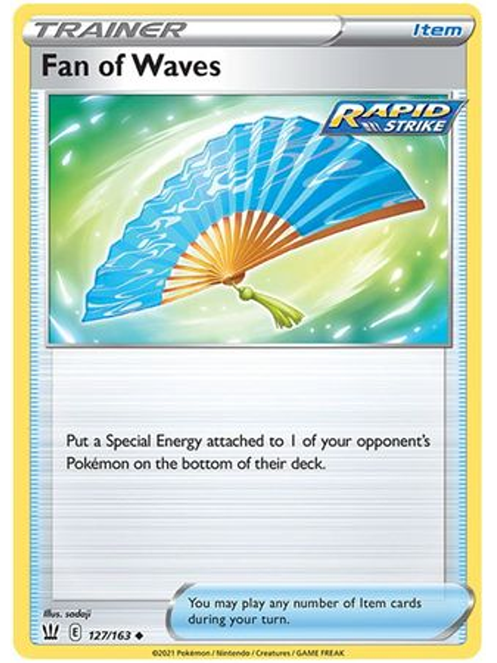 Fan of Waves - 127/163 - Uncommon 1
