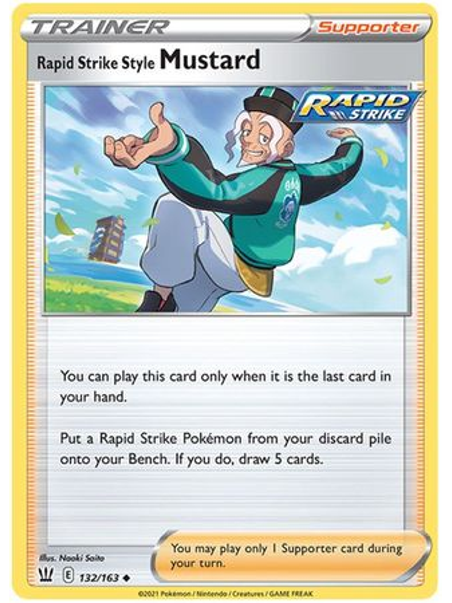 Rapid Strike Style Mustard - 132/163 - Uncommon 1