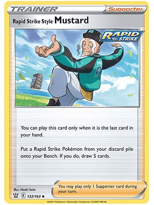 Rapid Strike Style Mustard - 132/163 - Uncommon