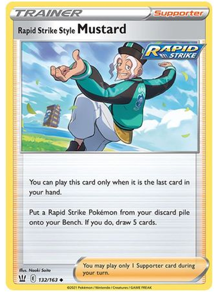 Rapid Strike Style Mustard - 132/163 - Uncommon 1