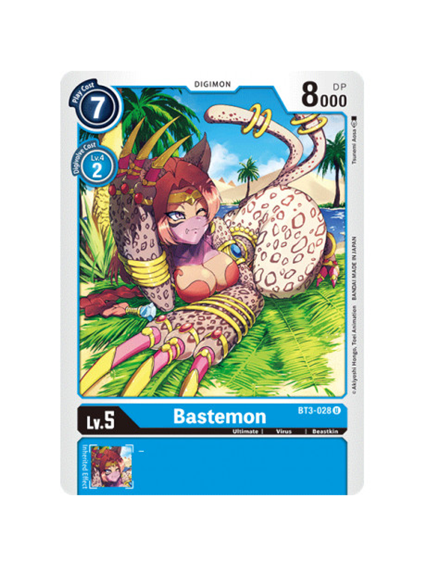 BT3-028 U Bastemon Digimon  1