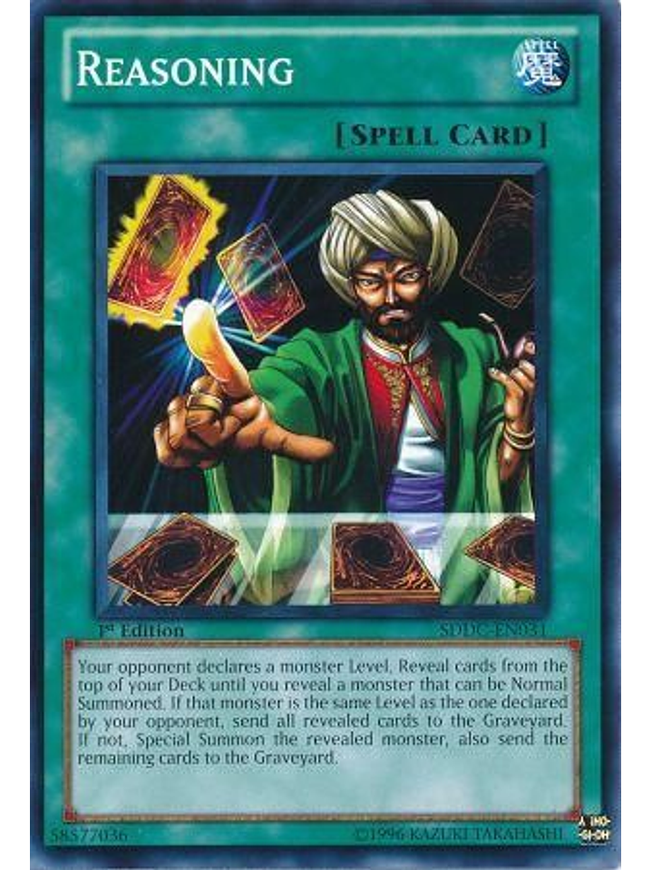 Reasoning - SDDC-EN031 - Common 1st Edition 1