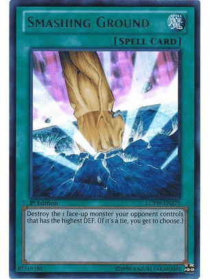 Smashing Ground - LCYW-EN275 - Ultra Rare 1st Edition
