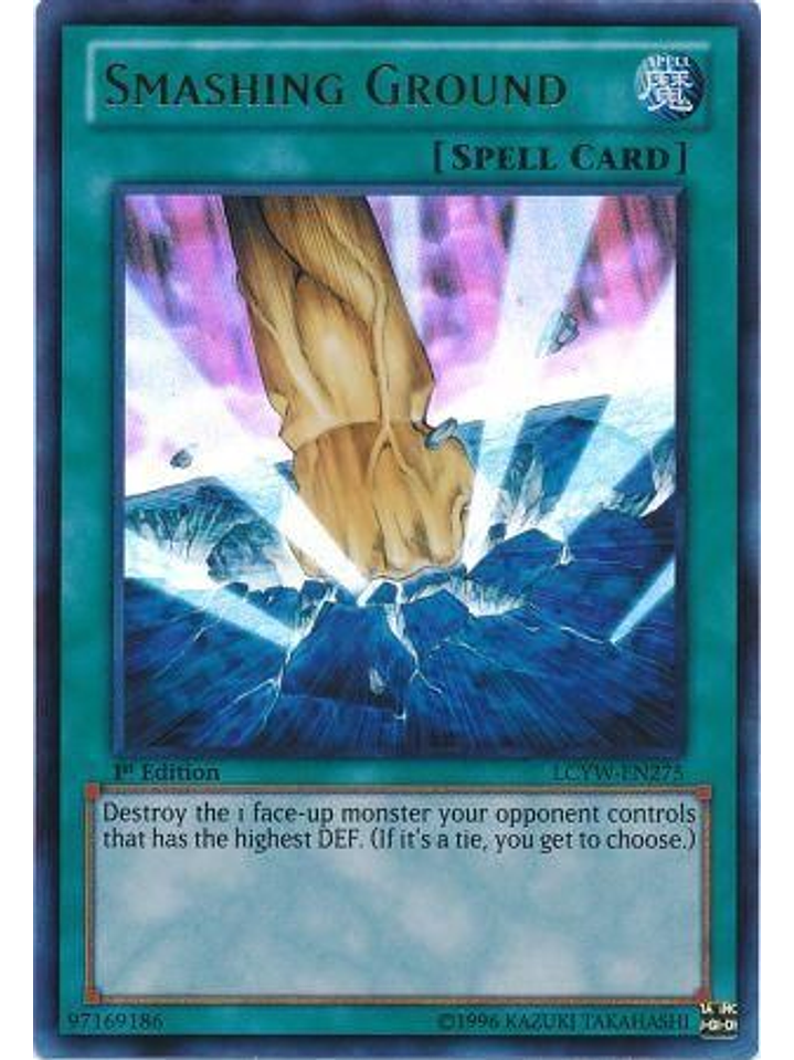 Smashing Ground - LCYW-EN275 - Ultra Rare 1st Edition 1