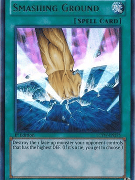 Smashing Ground - LCYW-EN275 - Ultra Rare 1st Edition