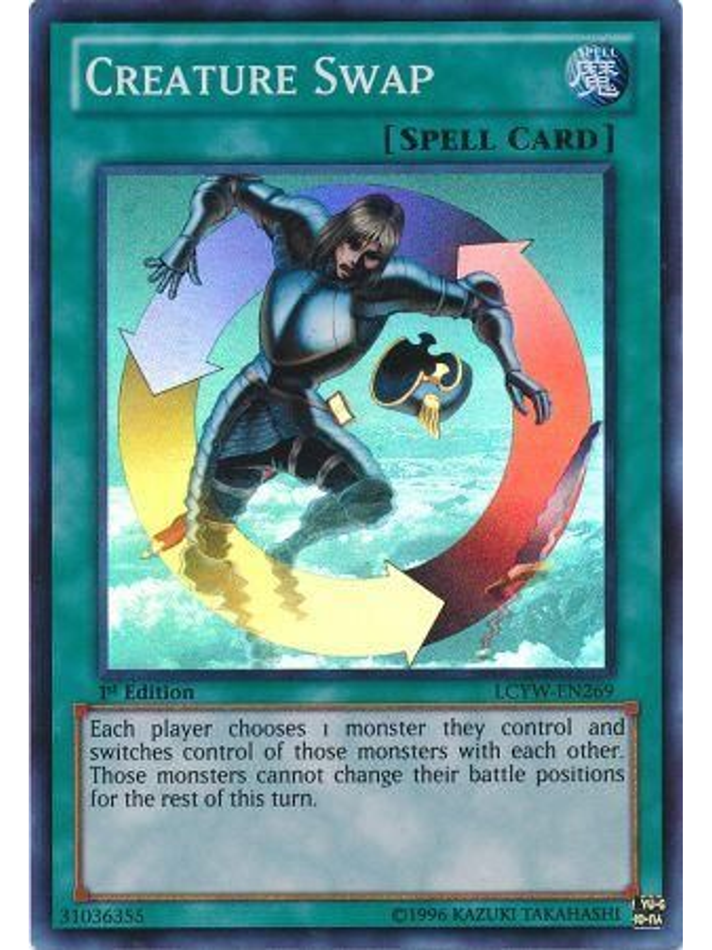 Creature Swap - LCYW-EN269 - Super Rare 1st Edition 1