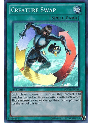 Creature Swap - LCYW-EN269 - Super Rare 1st Edition