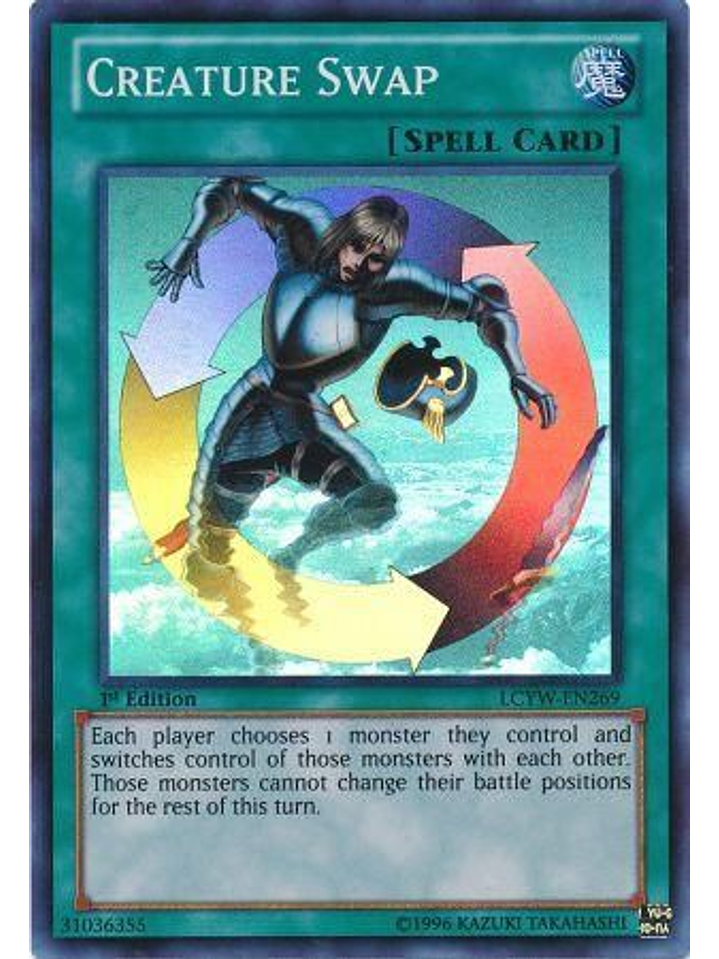 Creature Swap - LCYW-EN269 - Super Rare 1st Edition 1