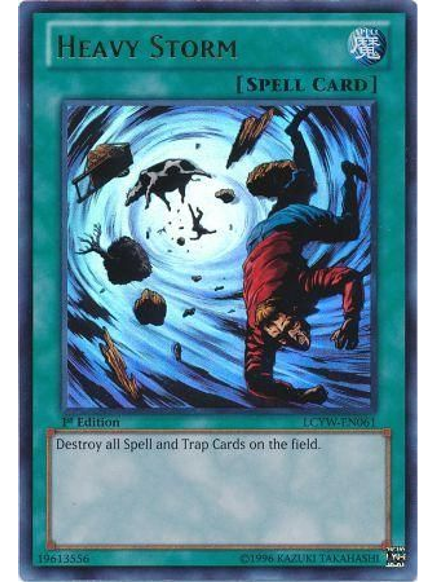 Heavy Storm - LCYW-EN061 - Ultra Rare 1st Edition 1
