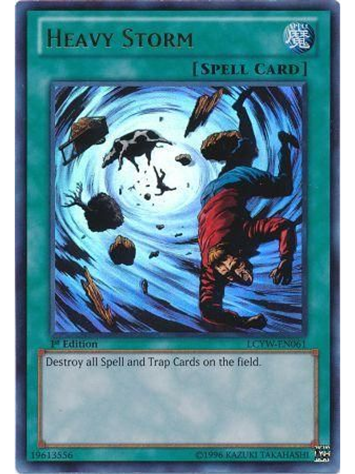 Heavy Storm - LCYW-EN061 - Ultra Rare 1st Edition 1