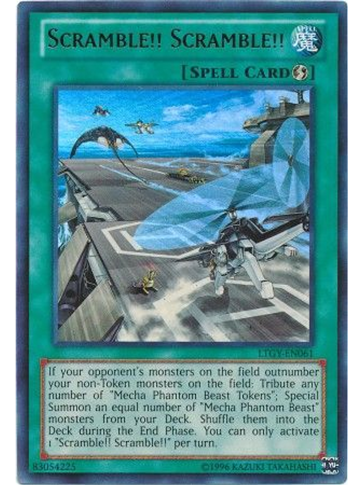 Scramble!! Scramble!! - LTGY-EN061 - Ultra Rare Unlimited 1