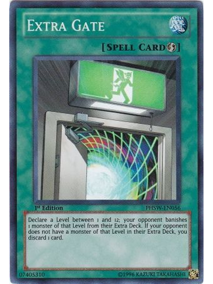 Extra Gate - PHSW-EN056 - Super Rare 1st Edition 1