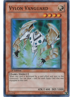 Vylon Vanguard - HA05-EN016 - Super Rare 1st Edition
