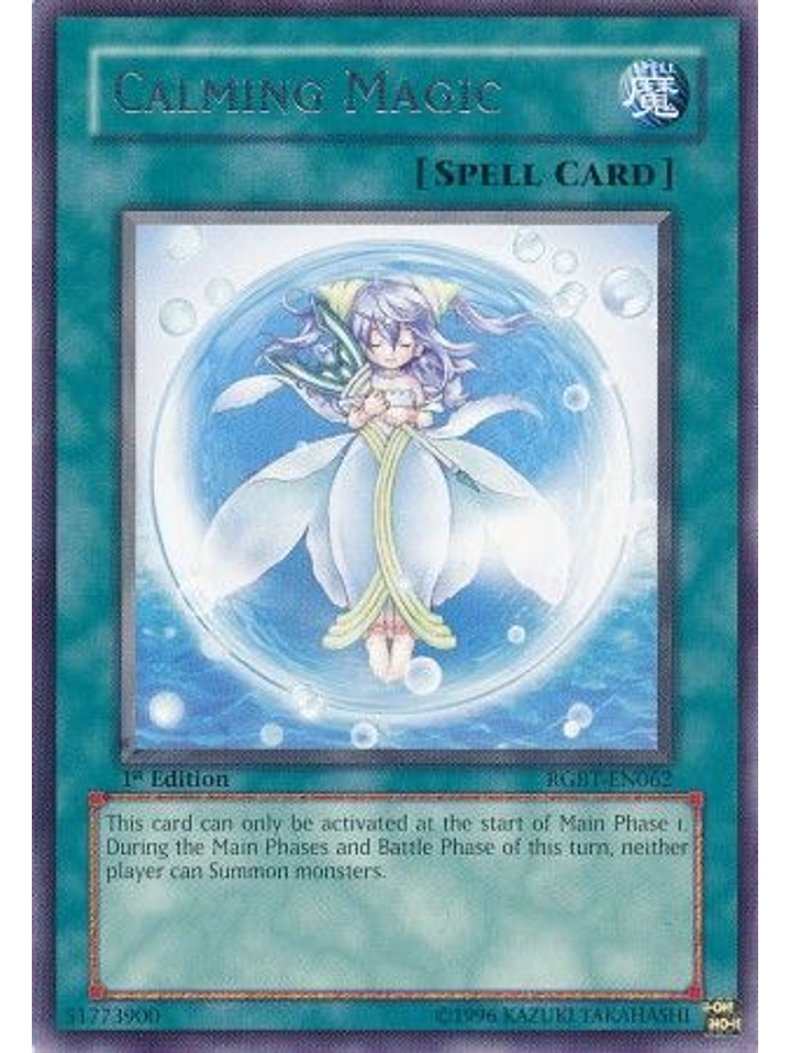 Calming Magic - RGBT-EN062 - Rare 1st Edition 1