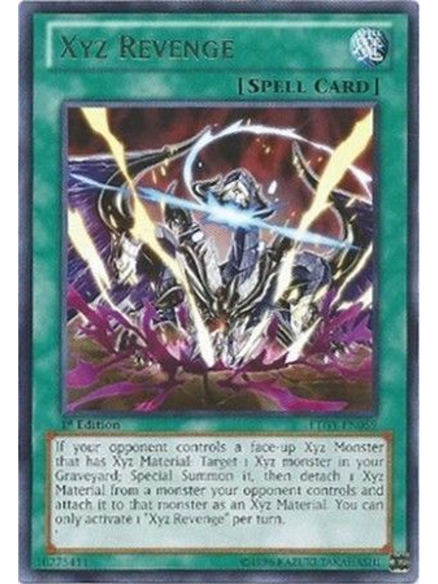 Xyz Revenge - LTGY-EN059 - Rare 1st Edition 1