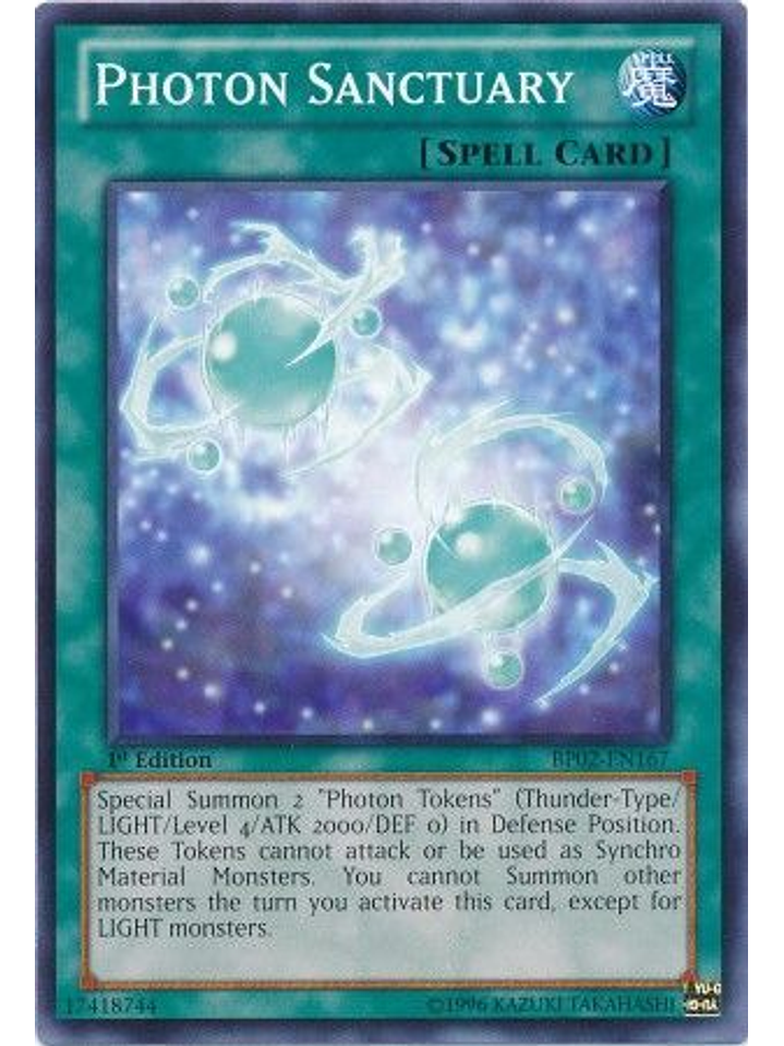Photon Sanctuary - BP02-EN167 - Common 1st Edition 1