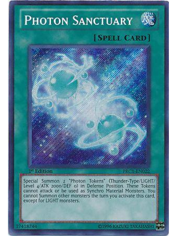 Photon Sanctuary - PRC1-EN022 - Secret Rare 1