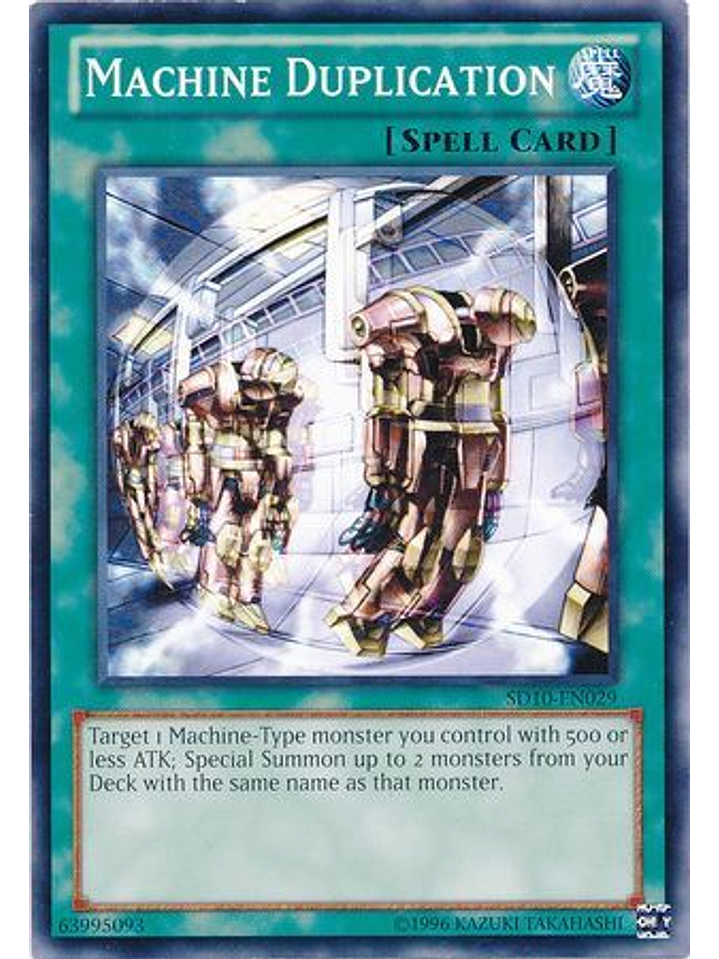 Machine Duplication - SD10-EN029 - Common Unlimited 1