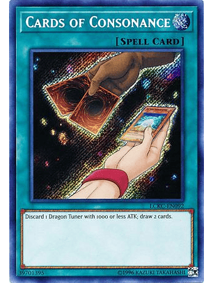 Cards of Consonance - LCKC-EN092 - Secret Rare Unlimited