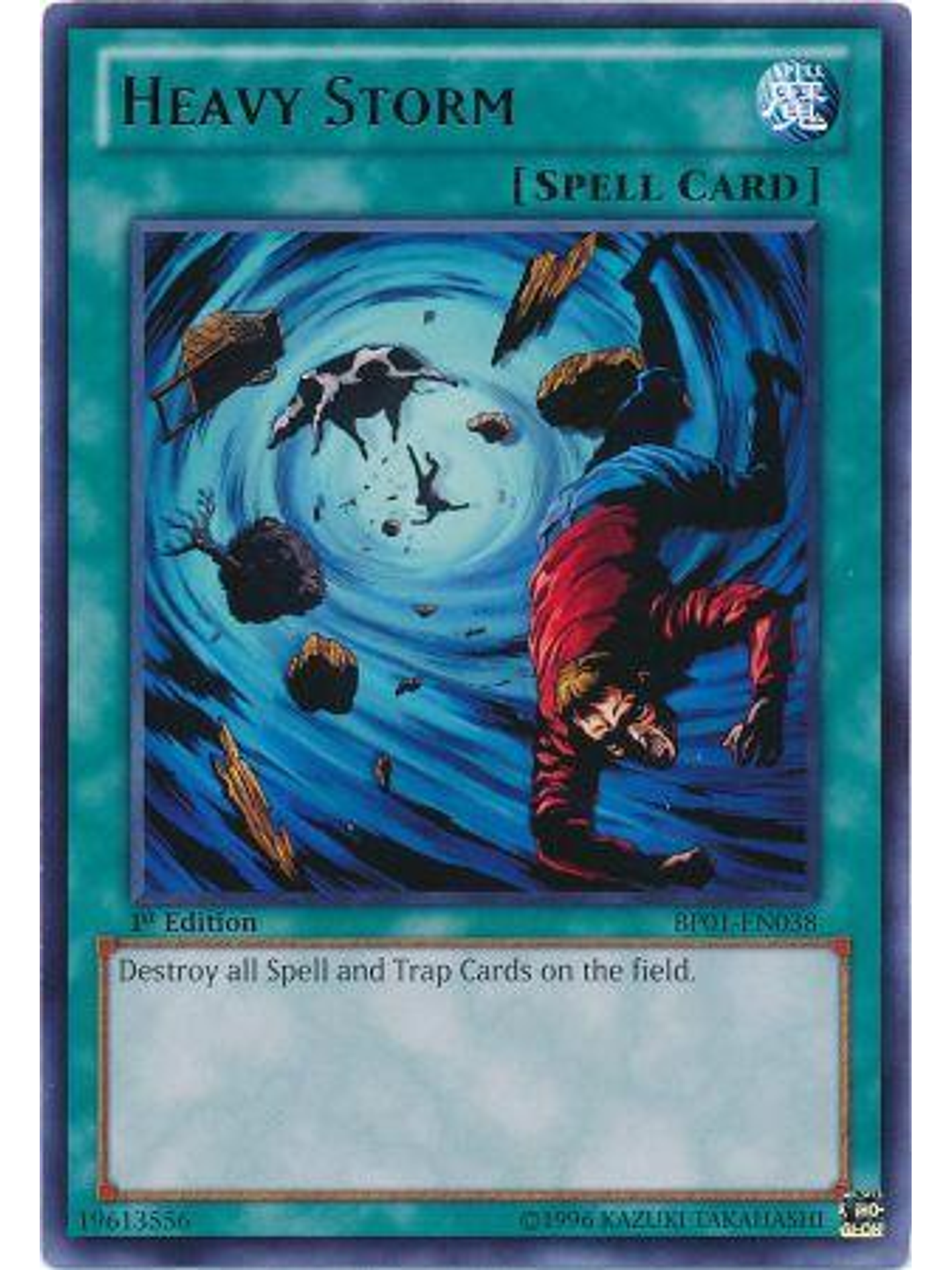 Heavy Storm - BP01-EN038 - Rare 1st Edition 1