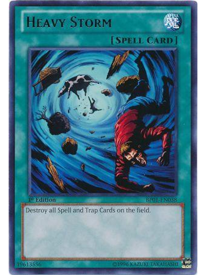 Heavy Storm - BP01-EN038 - Rare 1st Edition 1