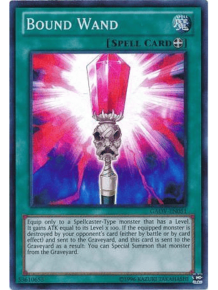 Bound Wand - GAOV-EN051 - Super Rare Unlimited