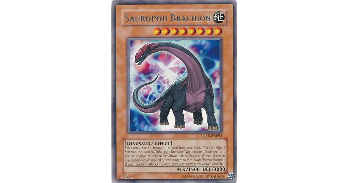 Yugi-oh! Sauropod Brachion Sr04-en008 Comun | Meses Sin Intereses
