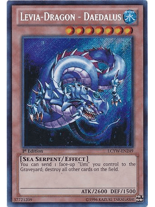 Levia-Dragon - Daedalus - LCYW-EN249 - Secret Rare 1st Edition