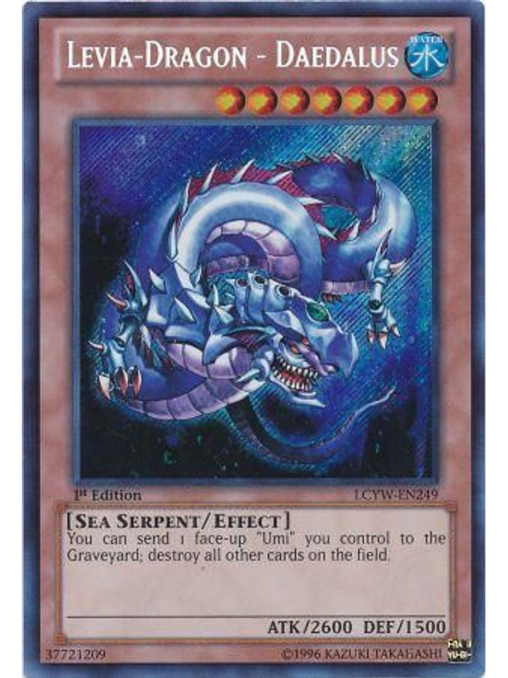 Levia-Dragon - Daedalus - LCYW-EN249 - Secret Rare 1st Edition 1