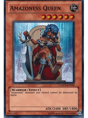 Amazoness Queen - DREV-EN032 - Super Rare Unlimited