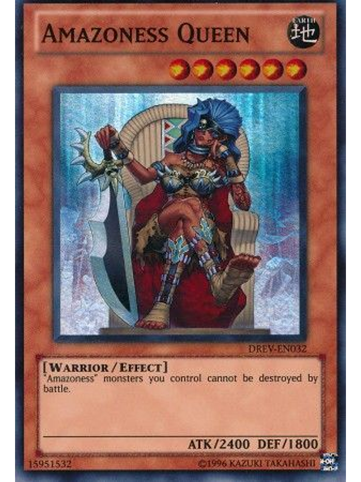Amazoness Queen - DREV-EN032 - Super Rare Unlimited 1