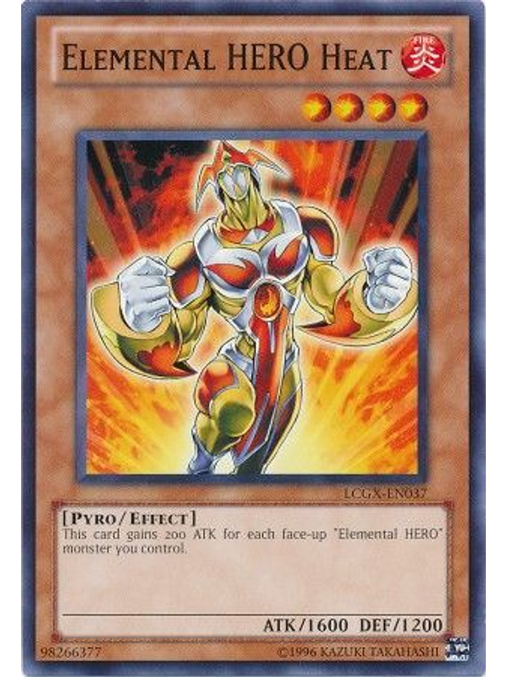 Elemental Hero Heat - LCGX-EN037 - Common Unlimited 1
