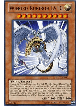 Winged Kuriboh LV10 - LCGX-EN010 - Common Unlimited