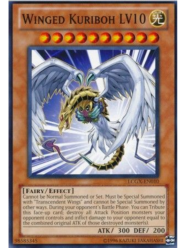 Winged Kuriboh LV10 - LCGX-EN010 - Common Unlimited 1