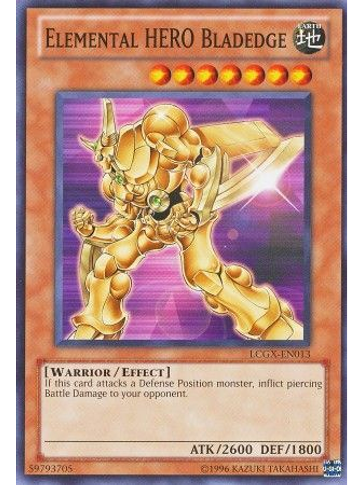 Elemental Hero Bladedge - LCGX-EN013 - Common Unlimited 1