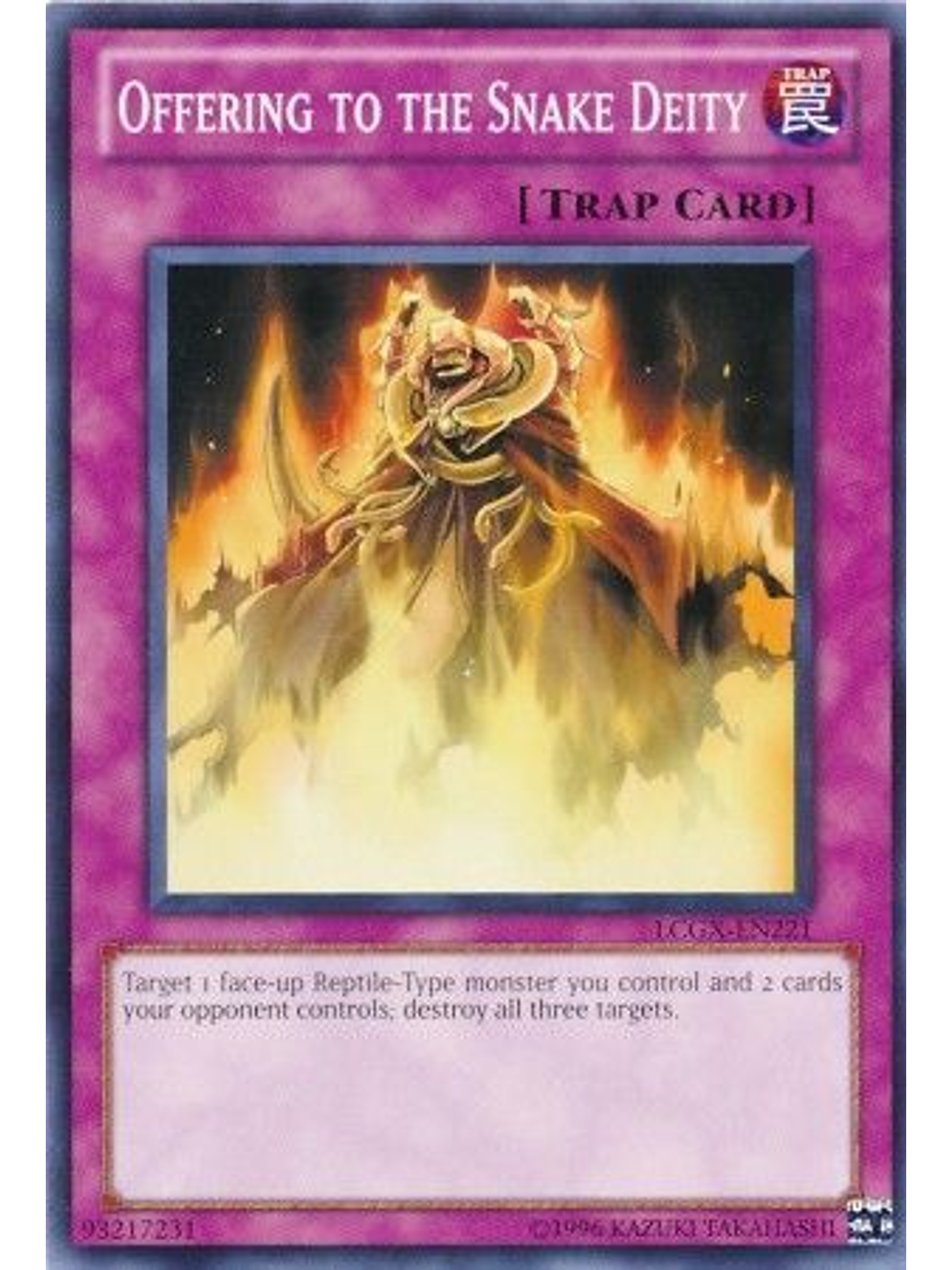 Offering to the Snake Deity - LCGX-EN221 - Common Unlimited 1