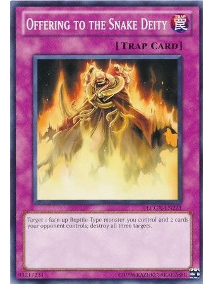 Offering to the Snake Deity - LCGX-EN221 - Common Unlimited 1