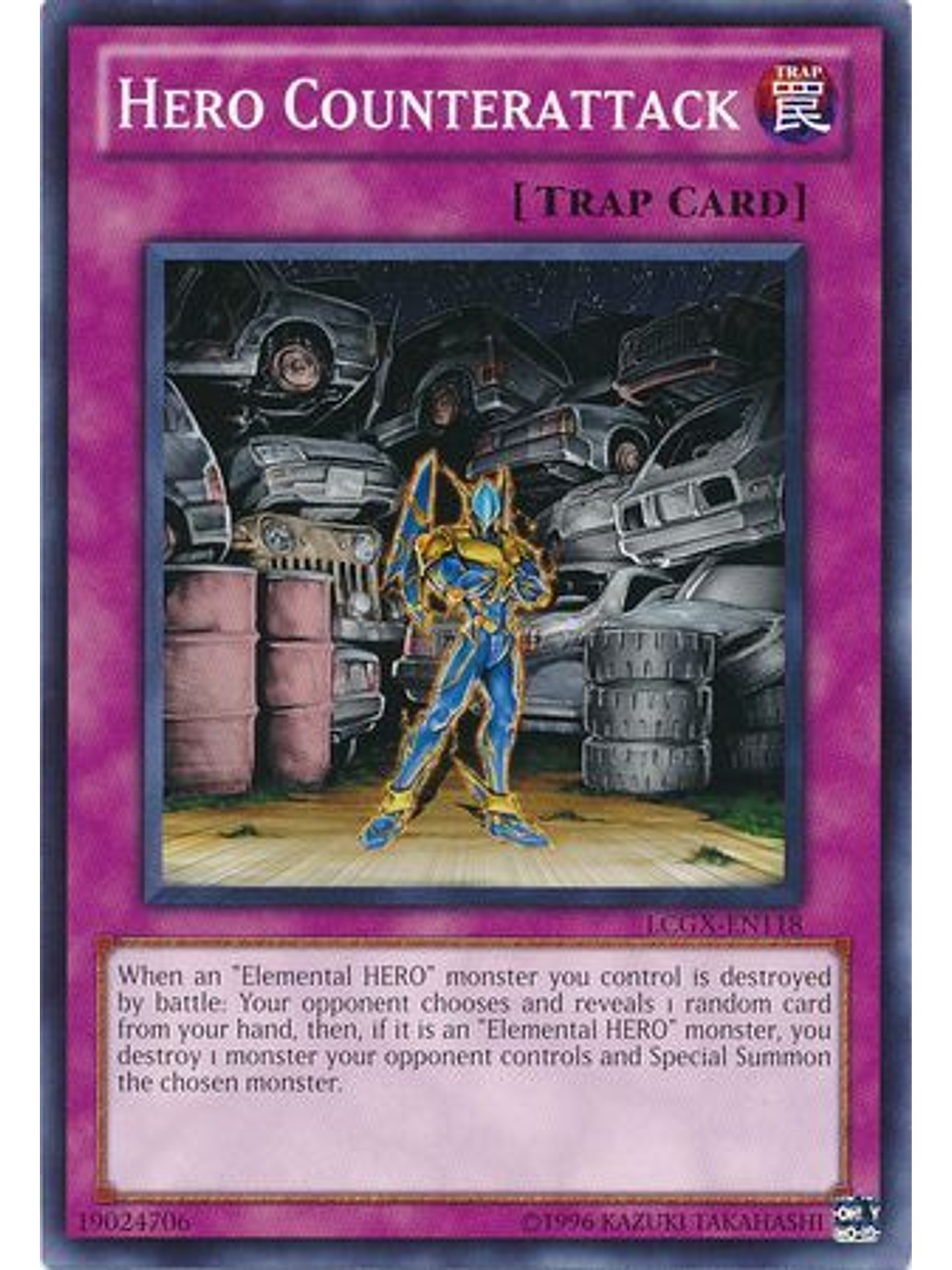 Hero Counterattack - LCGX-EN118 - Common Unlimited 1