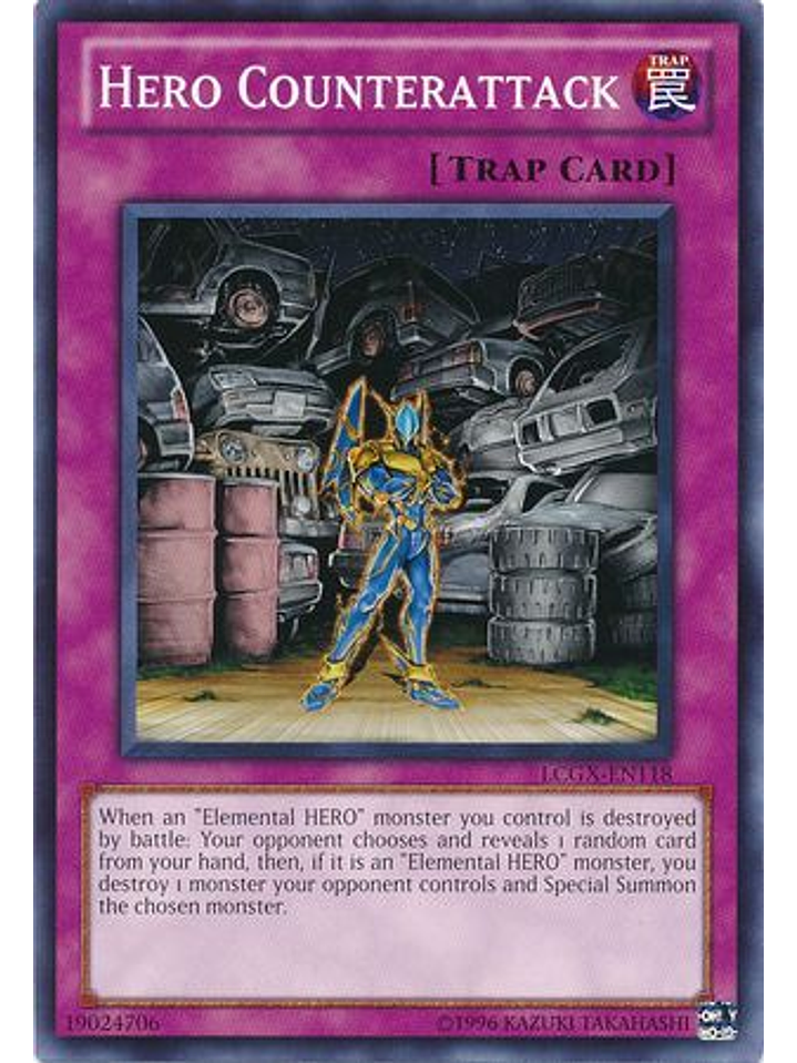 Hero Counterattack - LCGX-EN118 - Common Unlimited 1