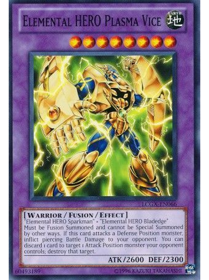 Elemental Hero Plasma Vice - LCGX-EN066 - Common Unlimited 1