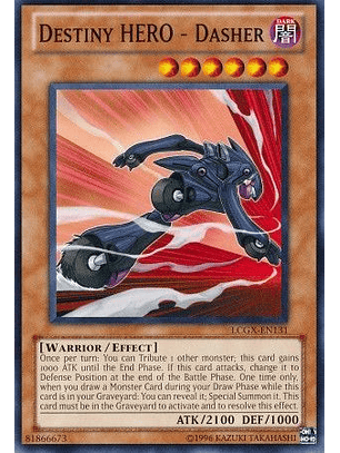 Destiny Hero - Dasher - LCGX-EN131 - Common Unlimited