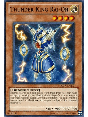 Thunder King Rai-Oh - LCGX-EN203 - Common Unlimited