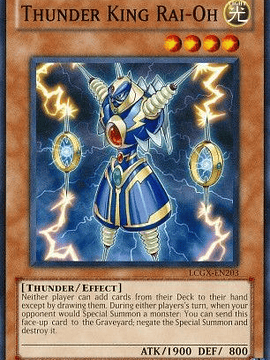 Thunder King Rai-Oh - LCGX-EN203 - Common Unlimited